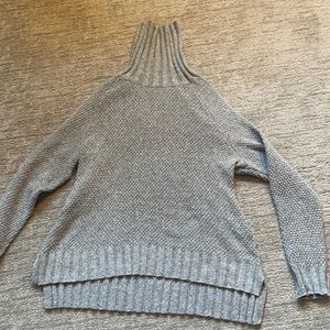 Grey Patagonia Turtleneck Sweater